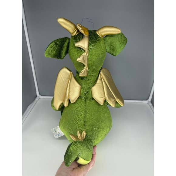 Build a Bear Fire Breathing Dragon Retired - Gold Wings - Picture 3 of 15